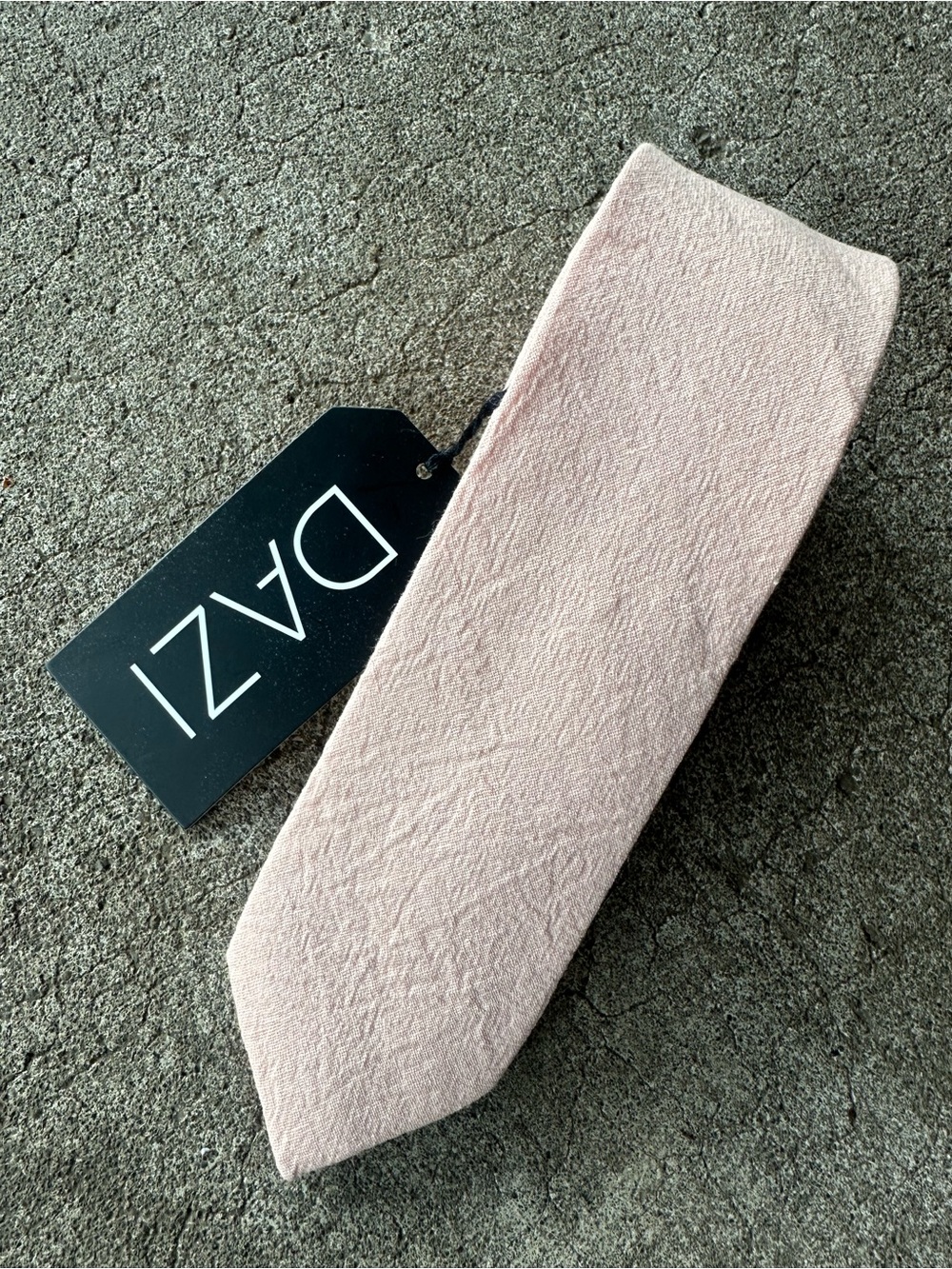 Dazi Peach Cotton Tie